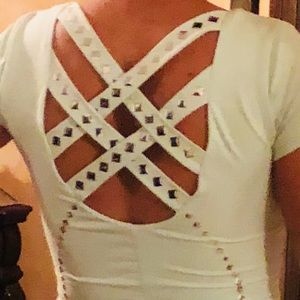 Bebé Green mint  mini dress